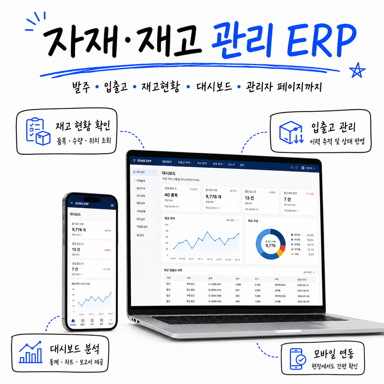 자재 · 재고 관리 ERP